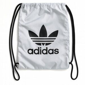 Adidas Originals Trefoil Drawstring Sackpack Black Gym Bag Unisex -AC096